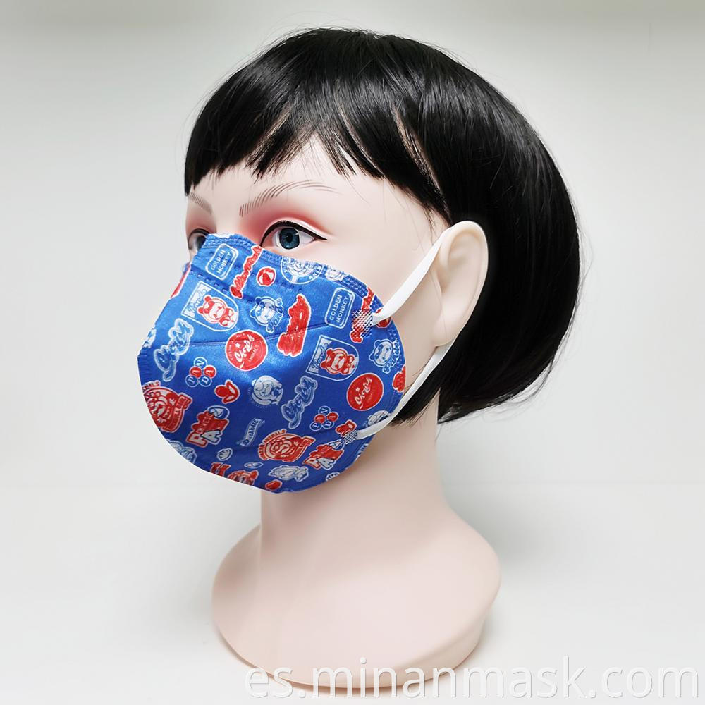 109 1 Blue Pattern Mask